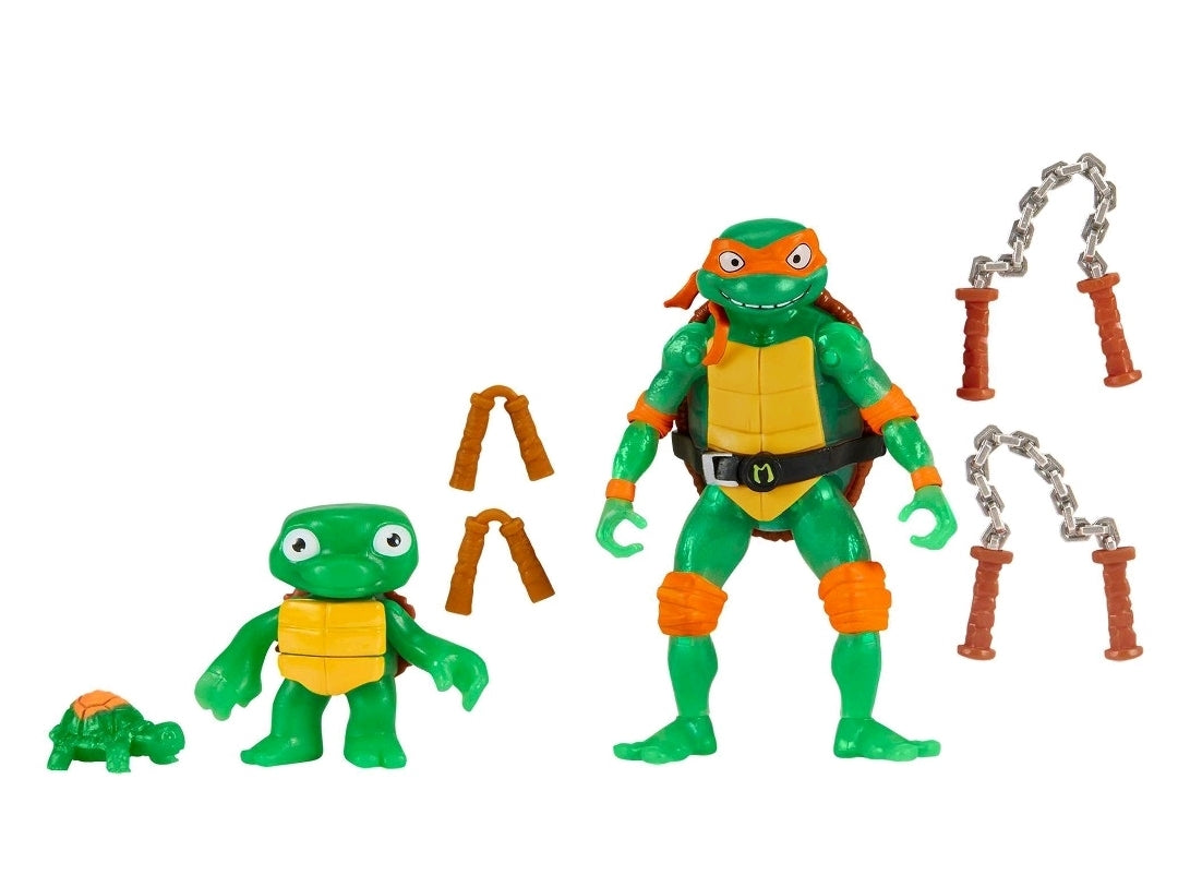 Teenage Mutant Ninja Turtles- Mutant Mayhem: Making of a Ninja- Michelangelo (GITD)