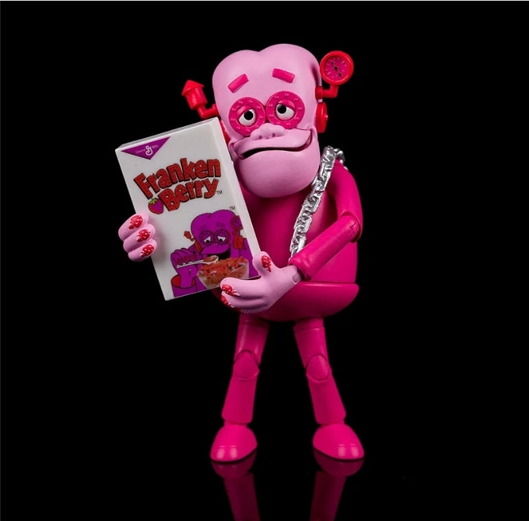 General Mills Monster Cereal- Franken Berry Action Figure (Jada Toys)