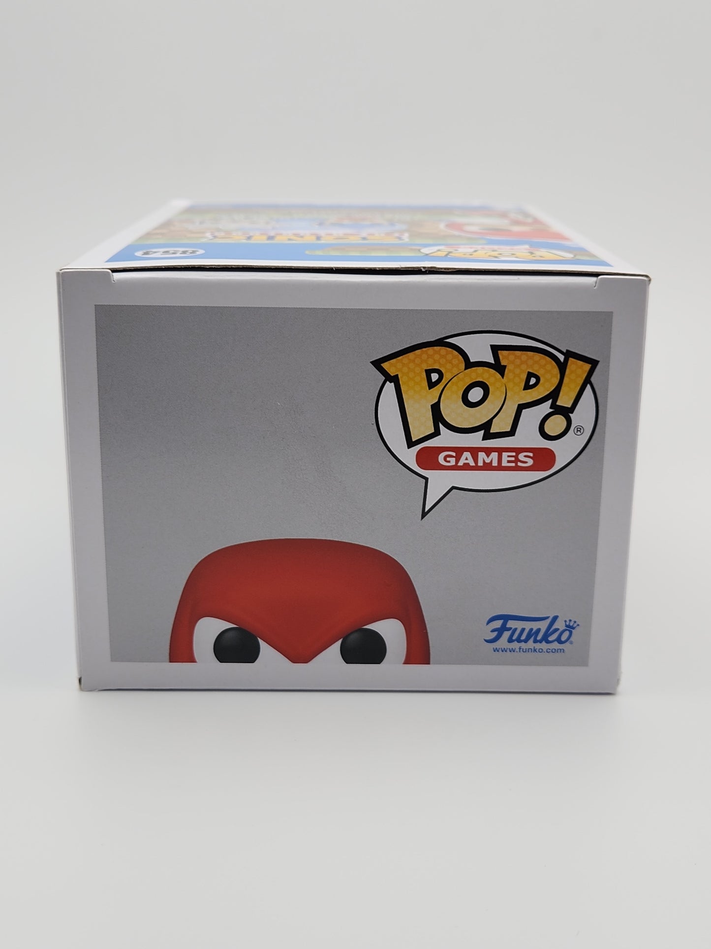 Funko Pop! Games- Sonic the Hedgehog: Knuckles (Flocked)