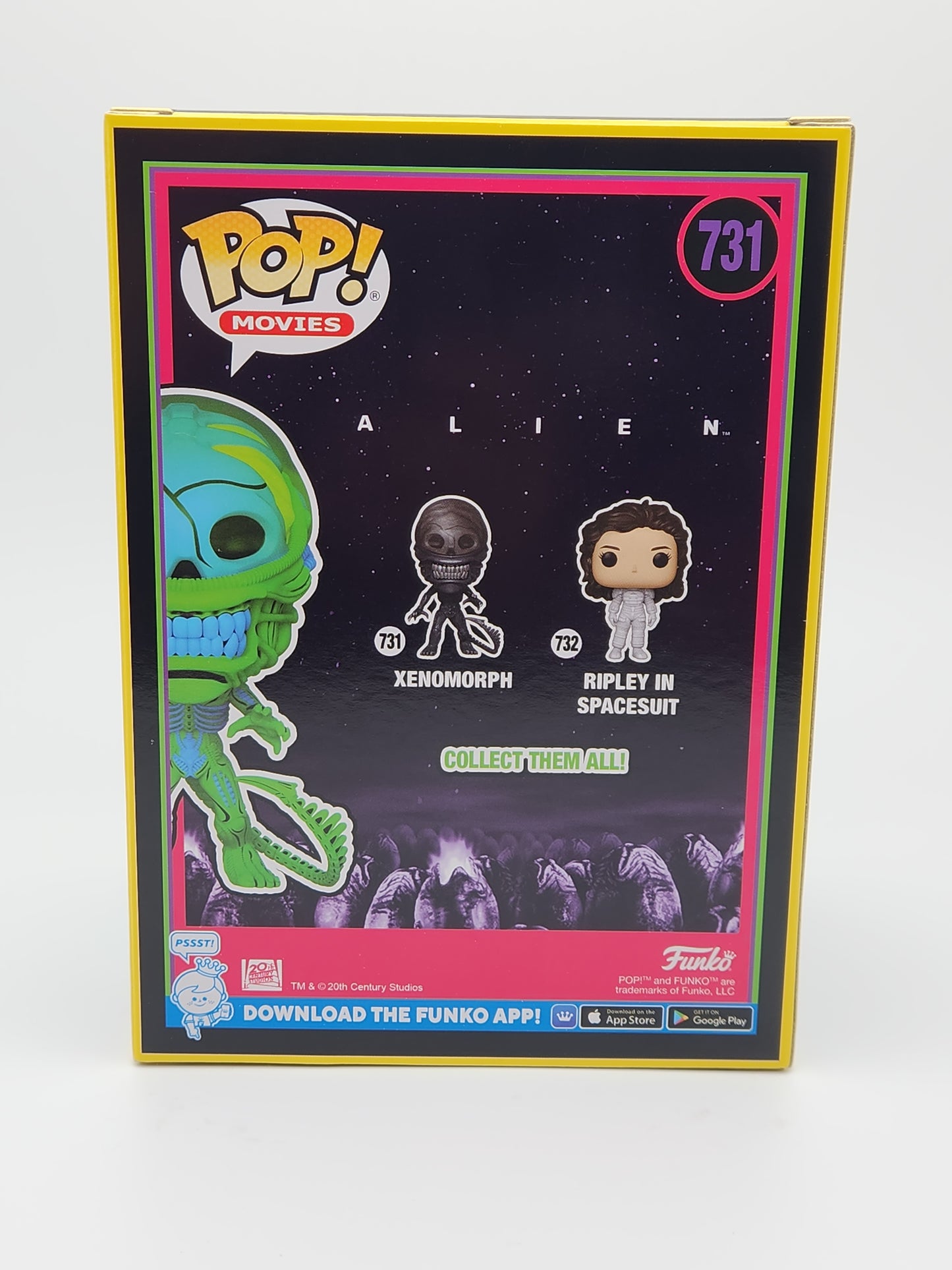 Funko Pop! Movies- Alien: Xenomorph (Blacklight)