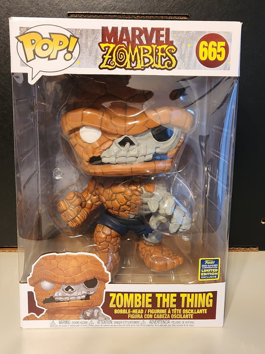 Funko Pop! Jumbo- Marvel Zombies: Zombie The Thing #665