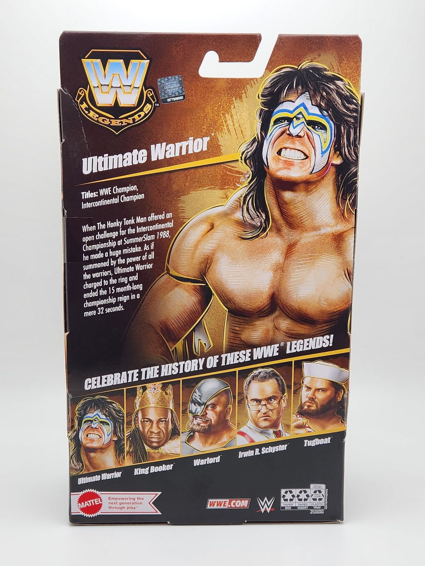 WWE Elite Collection Series- WWE Legends- Ultimate Warrior (Greatest Hits)