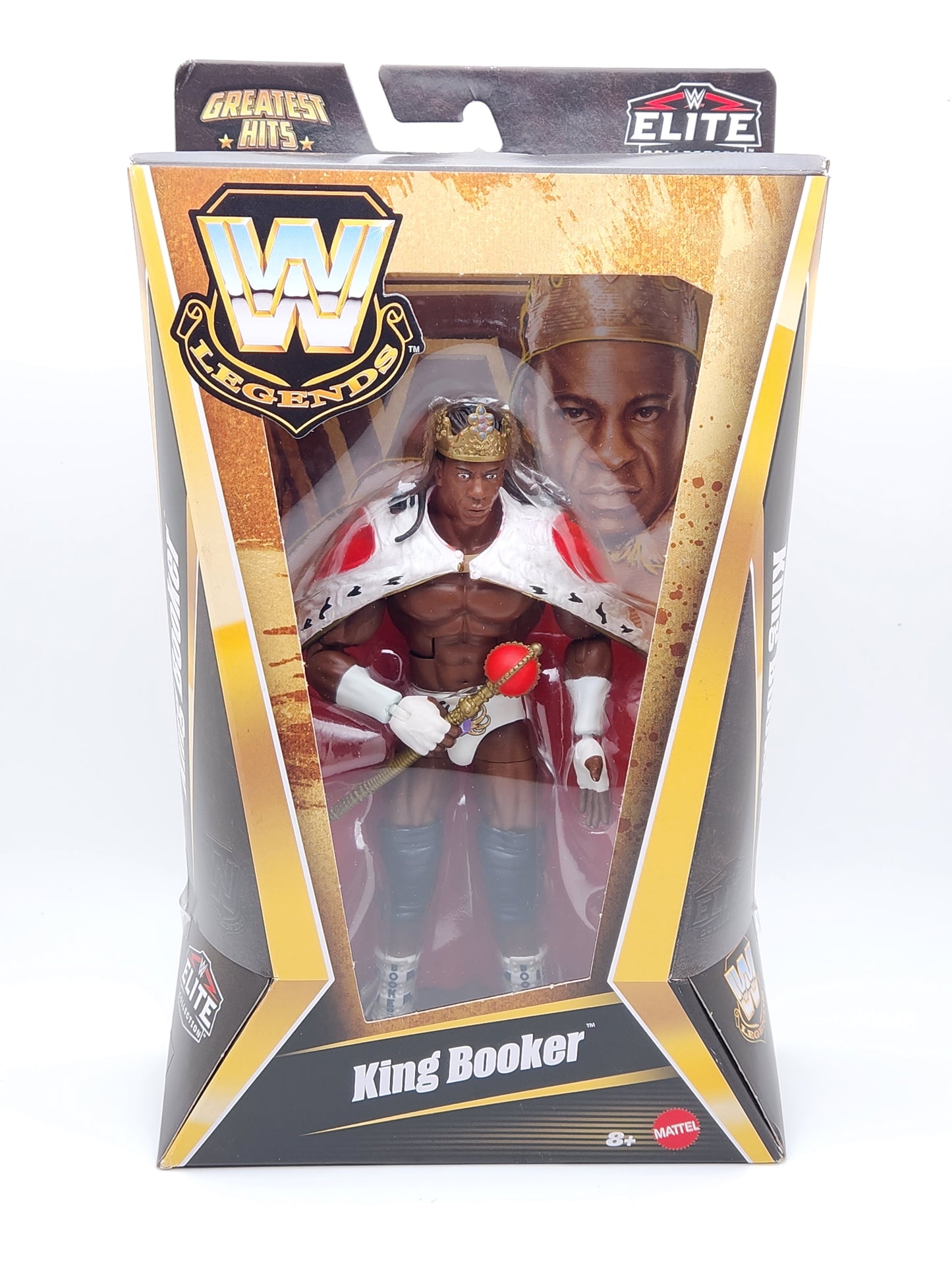 WWE Elite Collection Series- WWF Legends- King Booker (Greatest Hits)