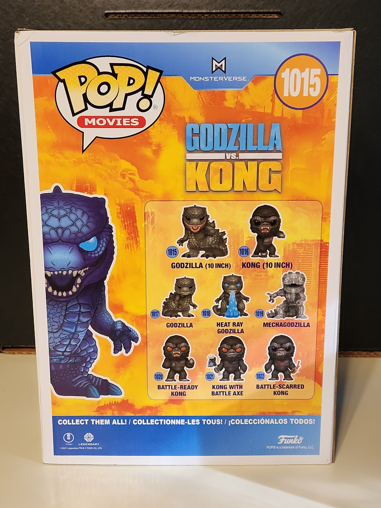 Funko Pop! Jumbo- Godzilla vs Kong: Neon City Godzilla