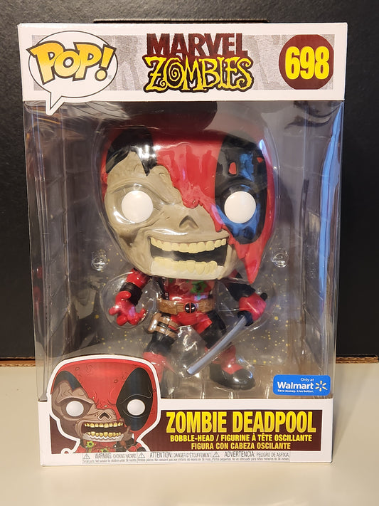 Funko Pop! Jumbo: Marvel Zombies- Zombie Deadpool