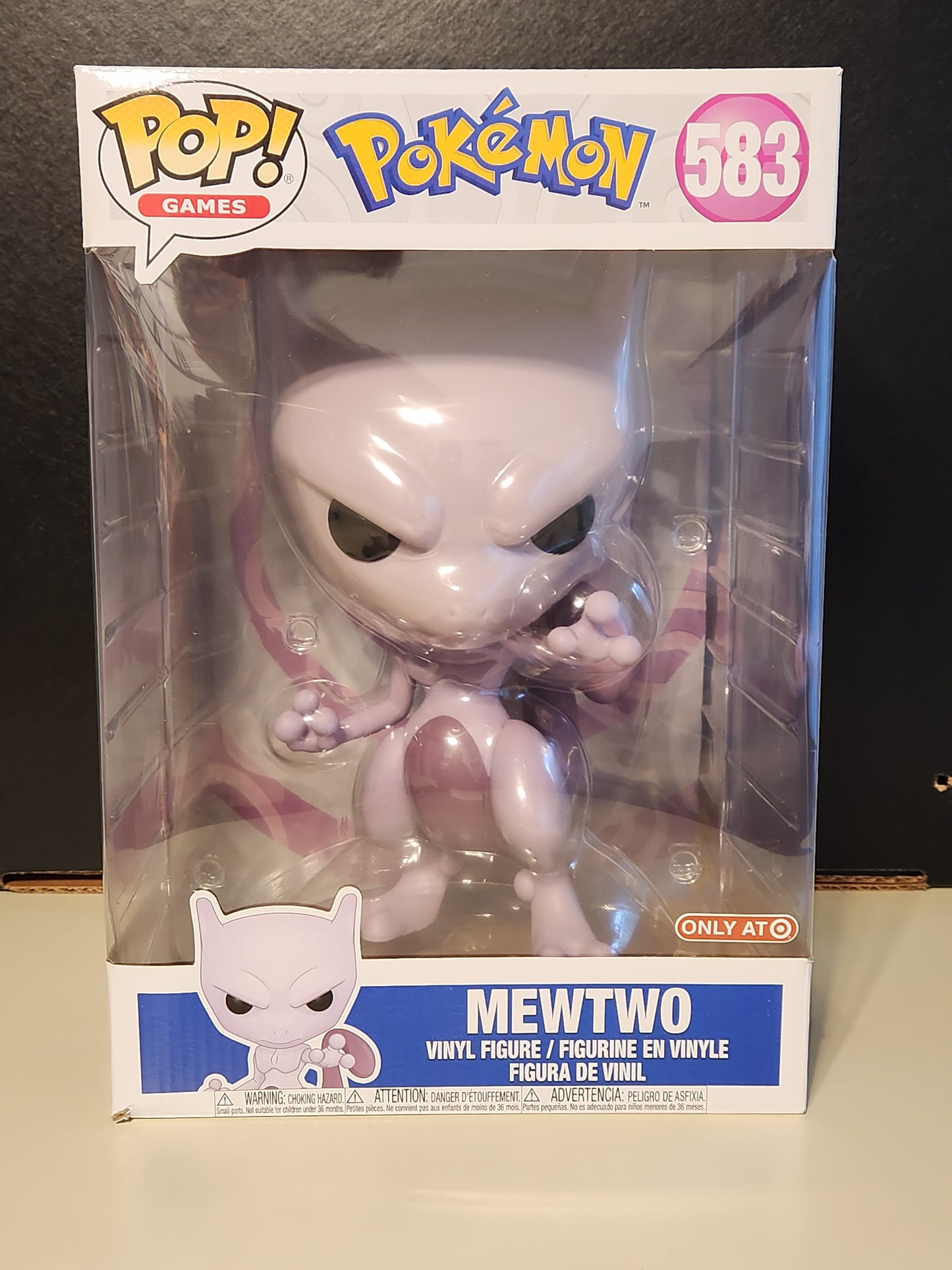 Funko Pop! Jumbo- Pokemon: Mewtwo