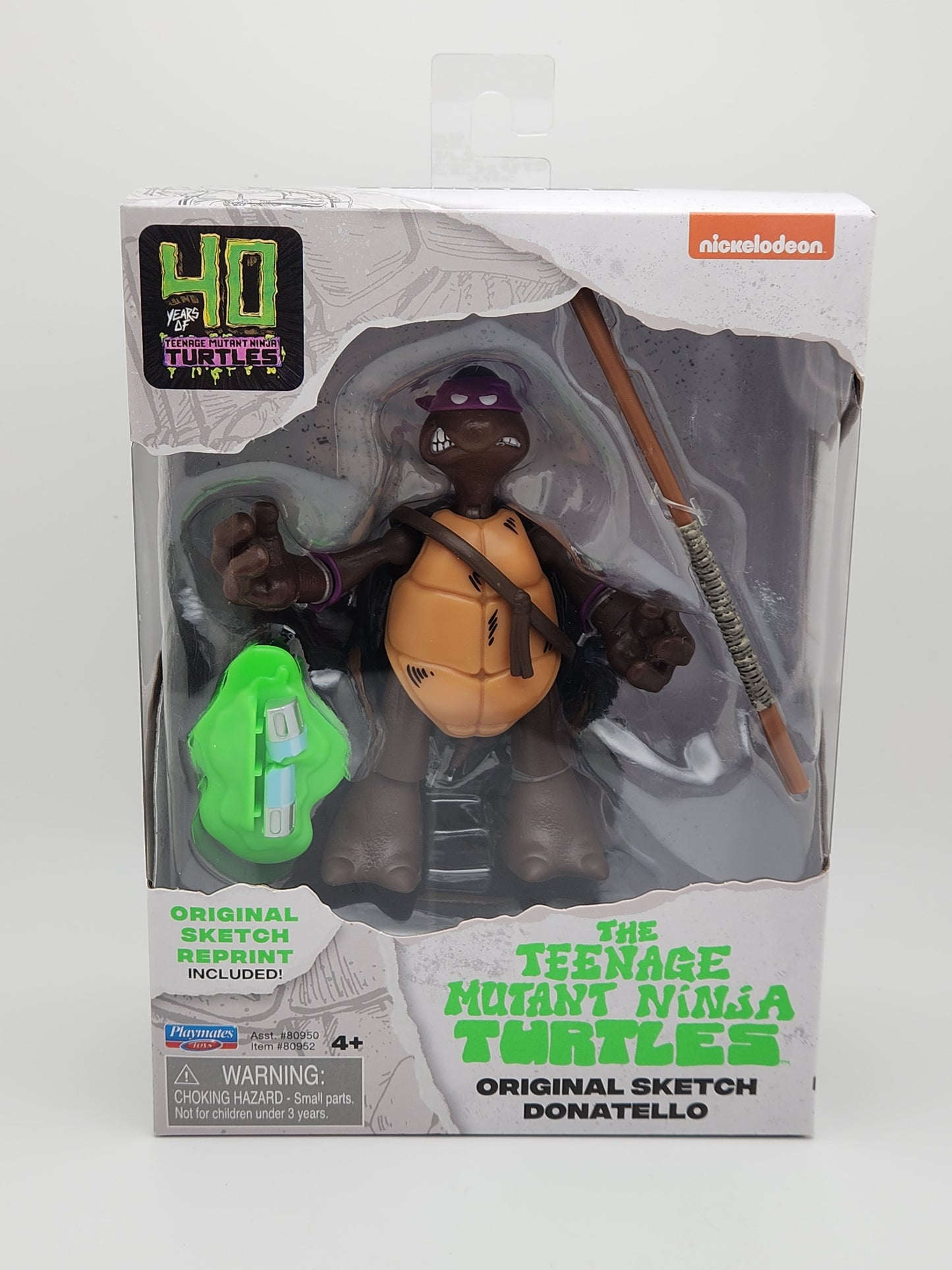 Teenage Mutant Ninja Turtles- Original Sketch- Donatello (Nickelodeon)