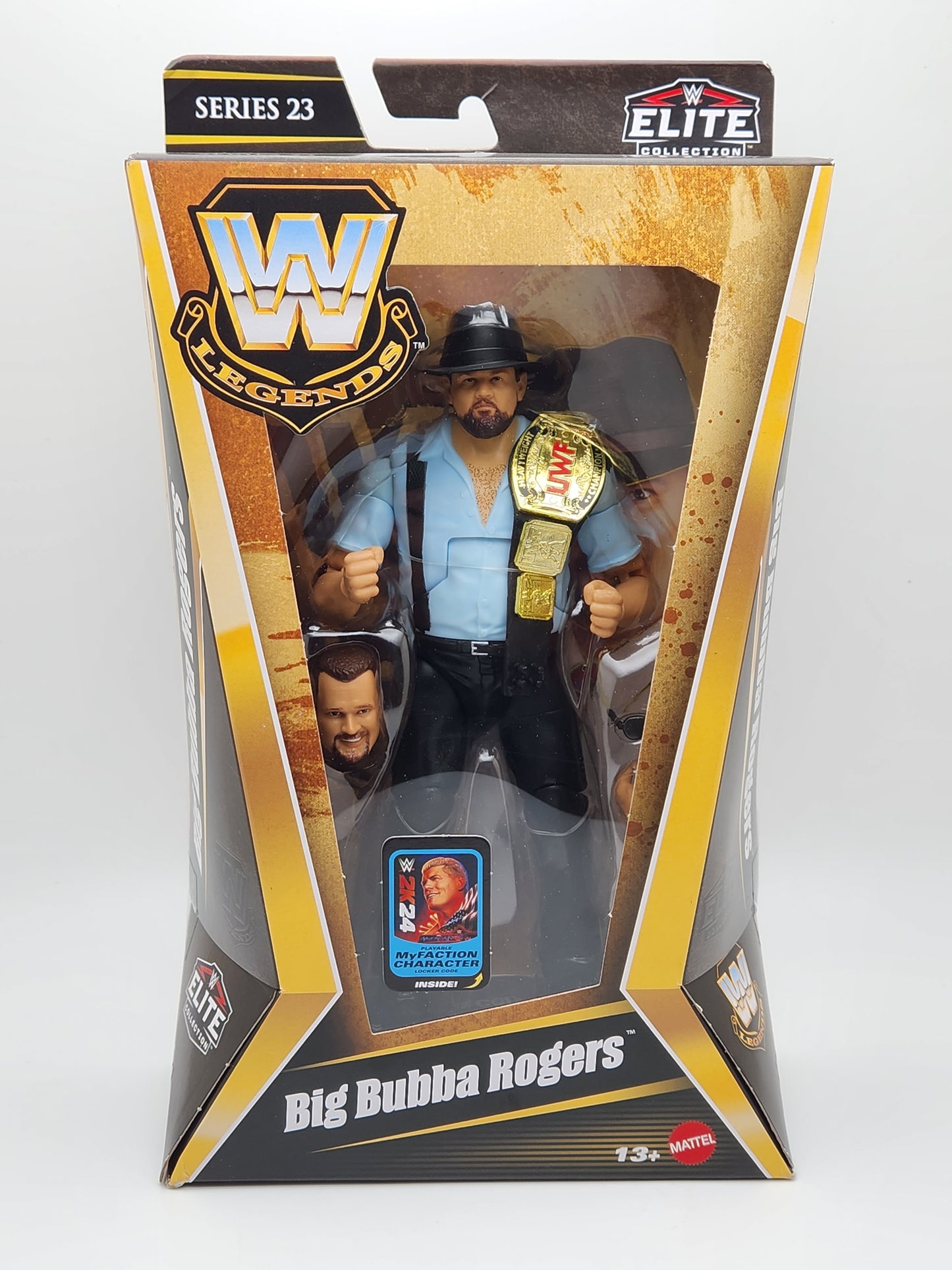 WWE Elite Collection Series- WWF Legends- Big Bubba Rogers (Chase Variant)