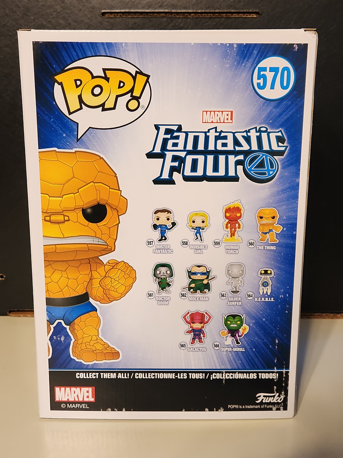 Funko Pop! Jumbo- Marvel's Fantastic Four: The Thing