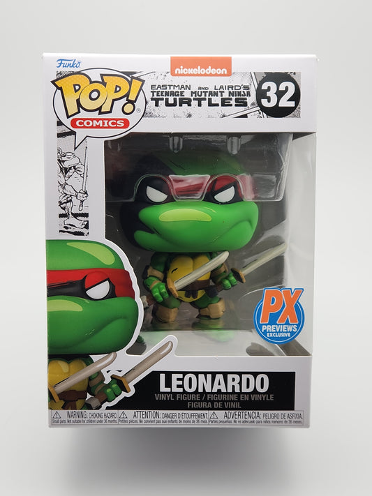 Funko Pop! Comics- Teenage Mutant Ninja Turtles: Leonardo (Eastman & Laird's)