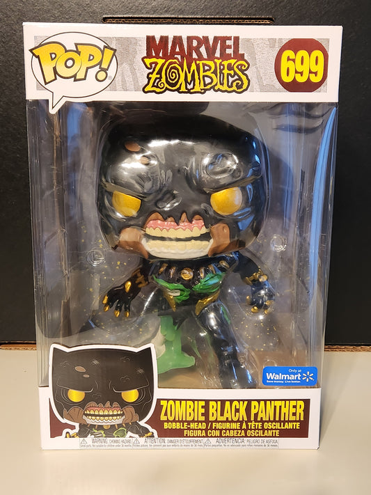 Funko Pop! Jumbo- Marvel Zombies: Zombie Black Panther