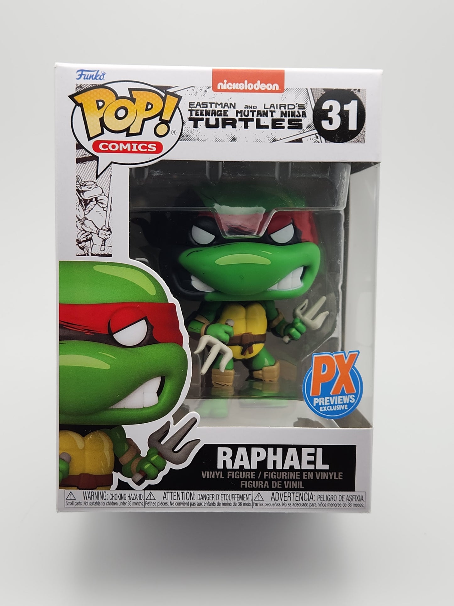 Funko Pop! Comics- Teenage Mutant Ninja Turtles: Raphael (Eastman & Laird's)