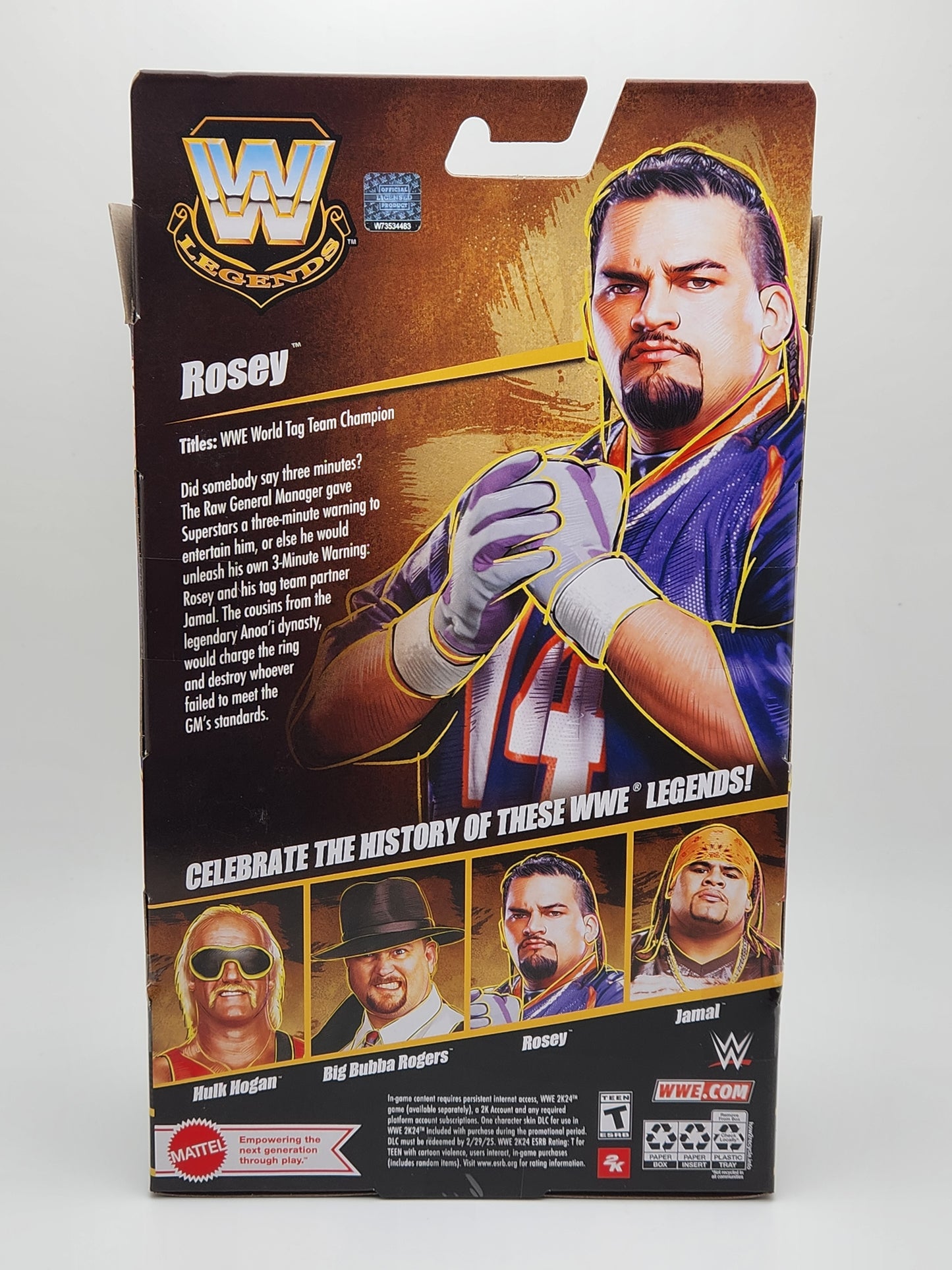 WWE Elite Collection Series- WWF Legends- Rosey