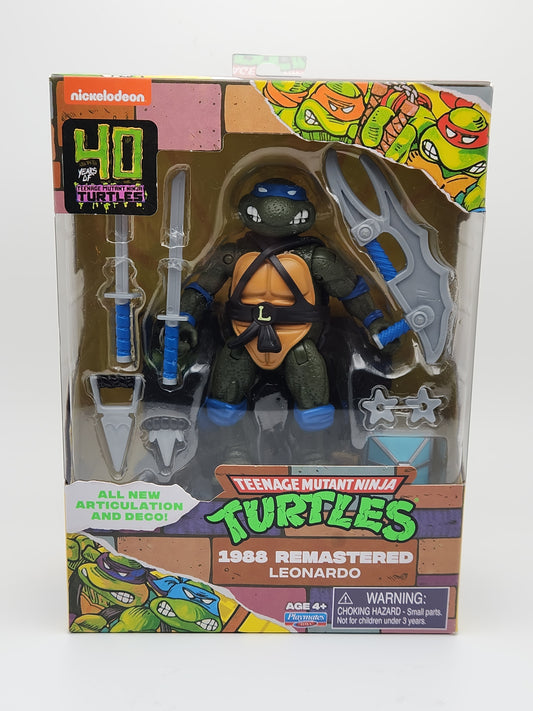 Teenage Mutant Ninja Turtles- 1988 Remastered- Leonardo (Nickelodeon)