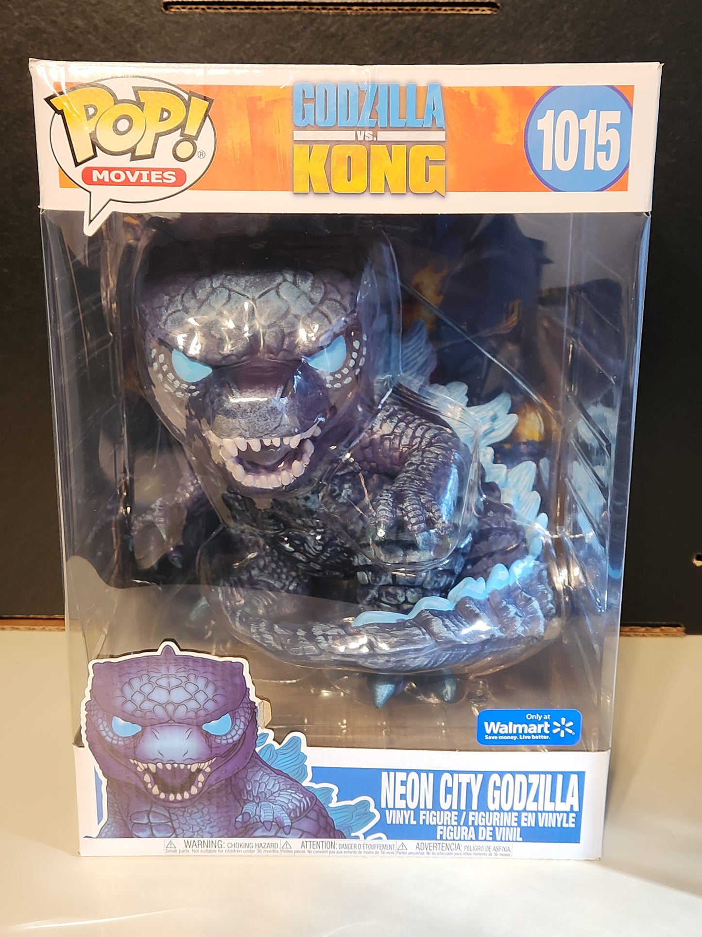Funko Pop! Jumbo- Godzilla vs Kong: Neon City Godzilla