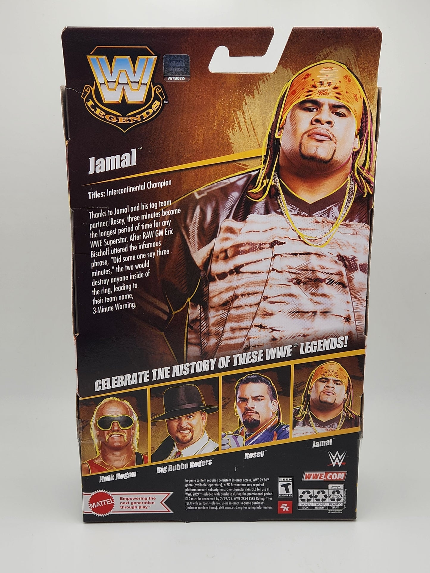 WWE Elite Collection Series- WWF Legends- Jamal