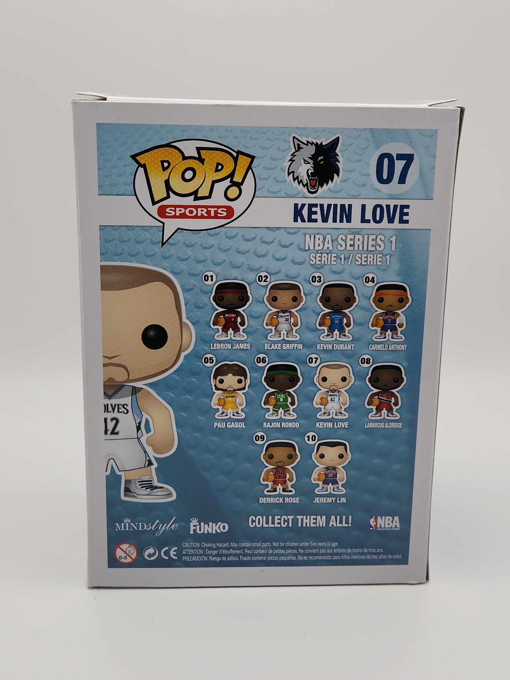 NBA Funko Pop! Sports Kevin Love Vinyl Figure