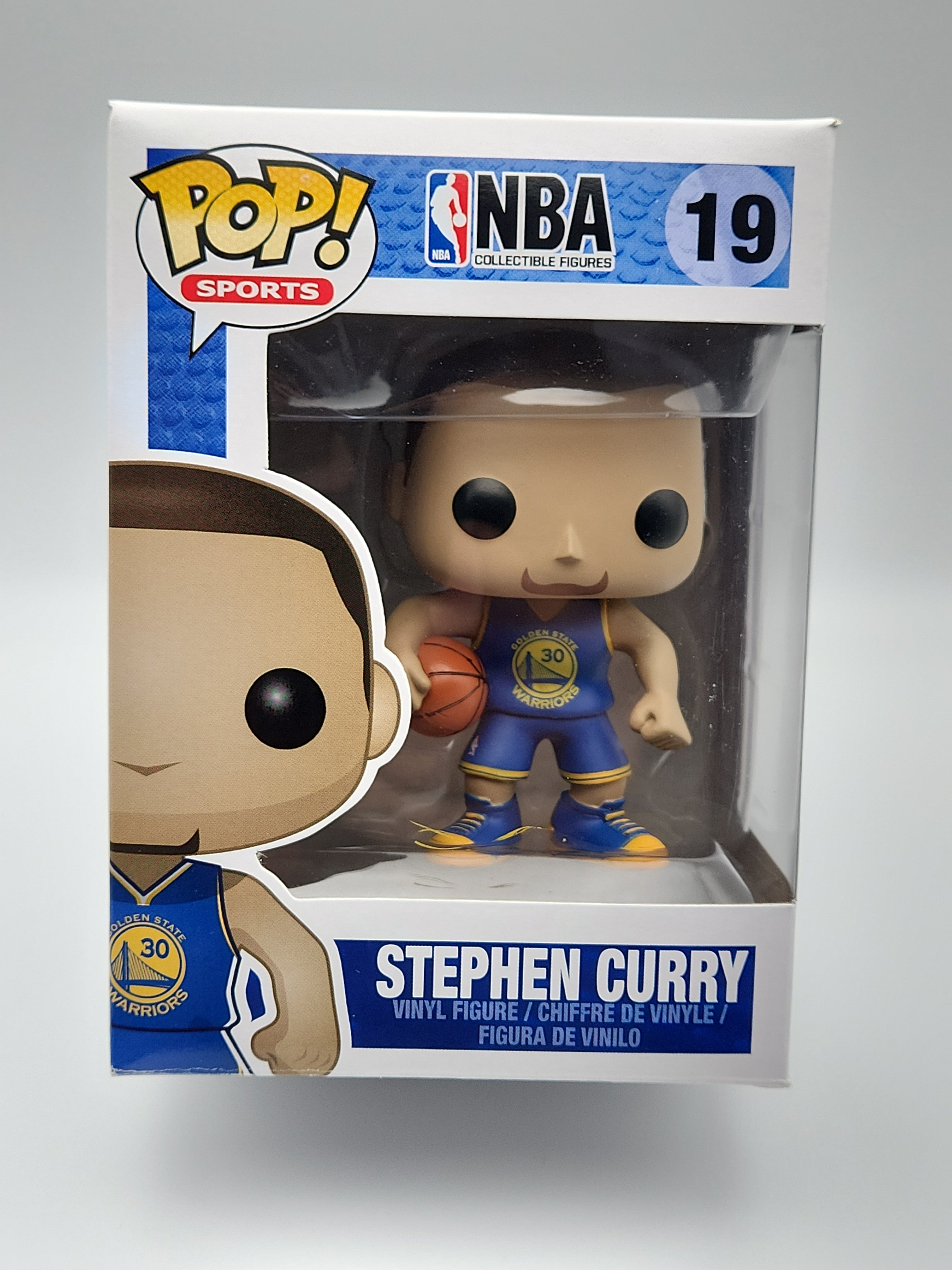 Funko POP Sports NBA Golden State Warriors - Stephen Curry gray
