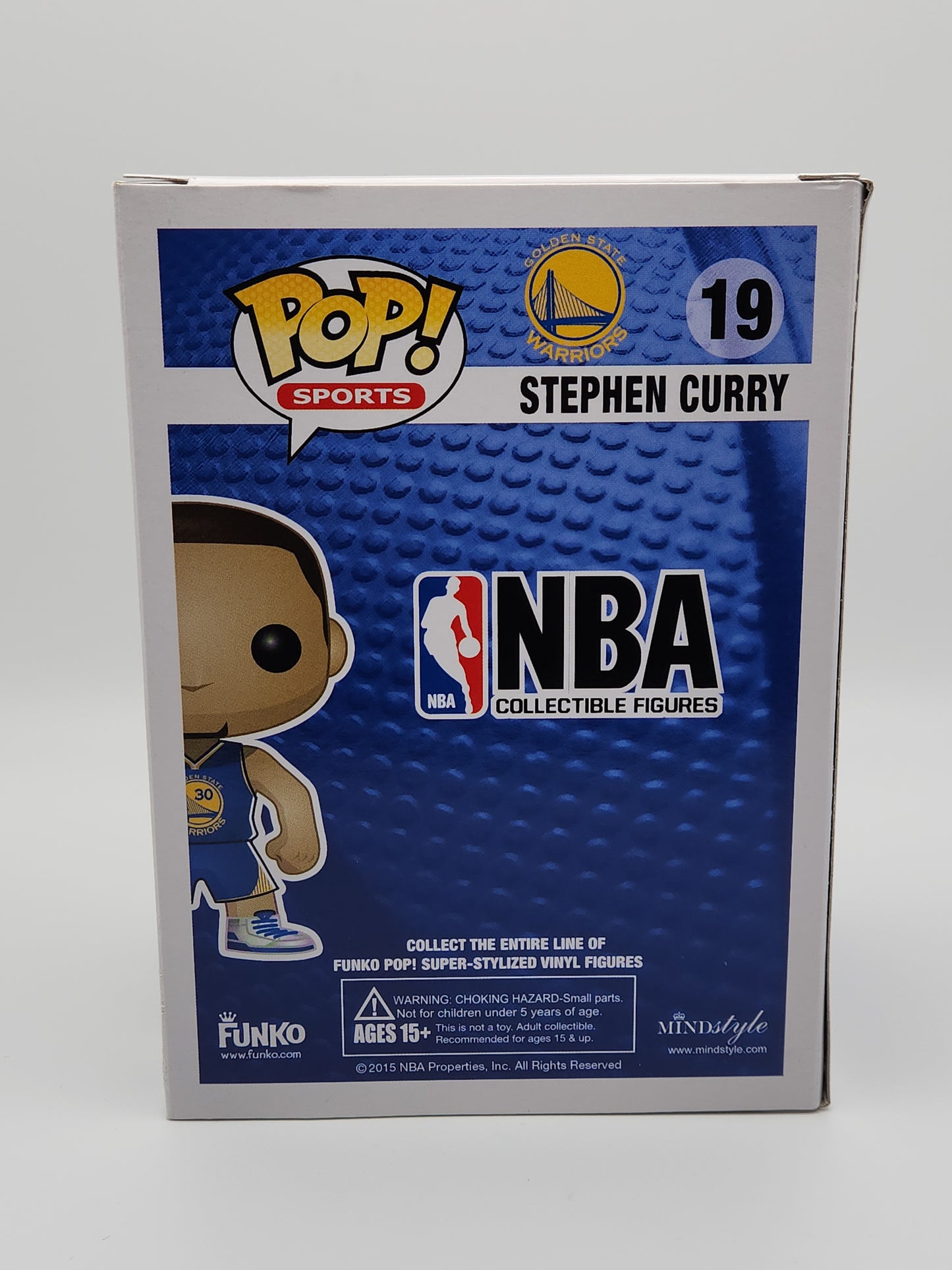 Funko Pop! Basketball- Golden State Warriors: Stephen Curry