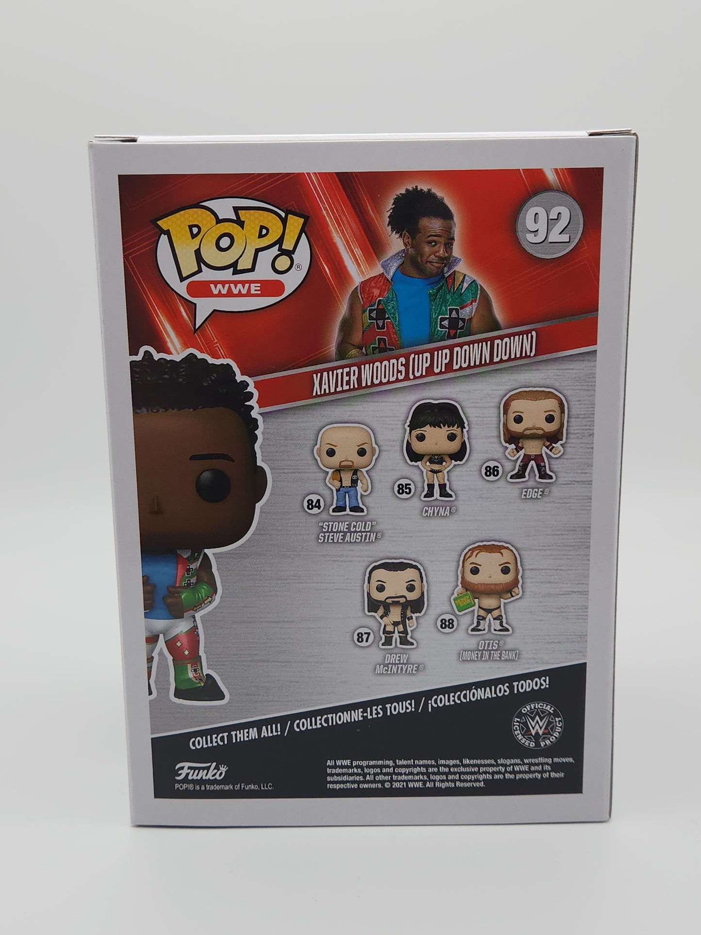 Funko Pop! WWE- Xavier Woods (Up Up Down Down)