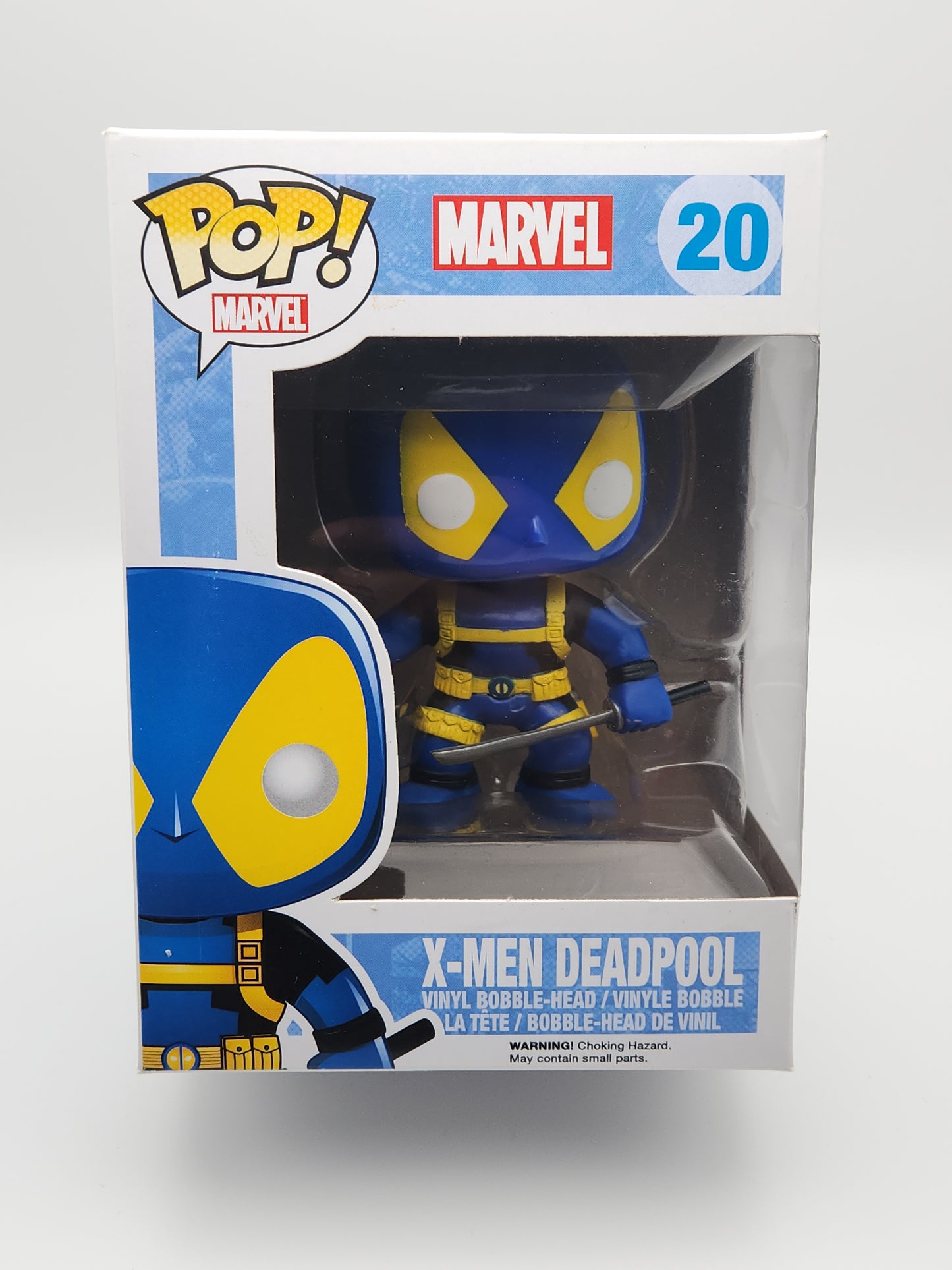Funko Pop! Marvel- X-Men: Deadpool (Blue/Yellow)