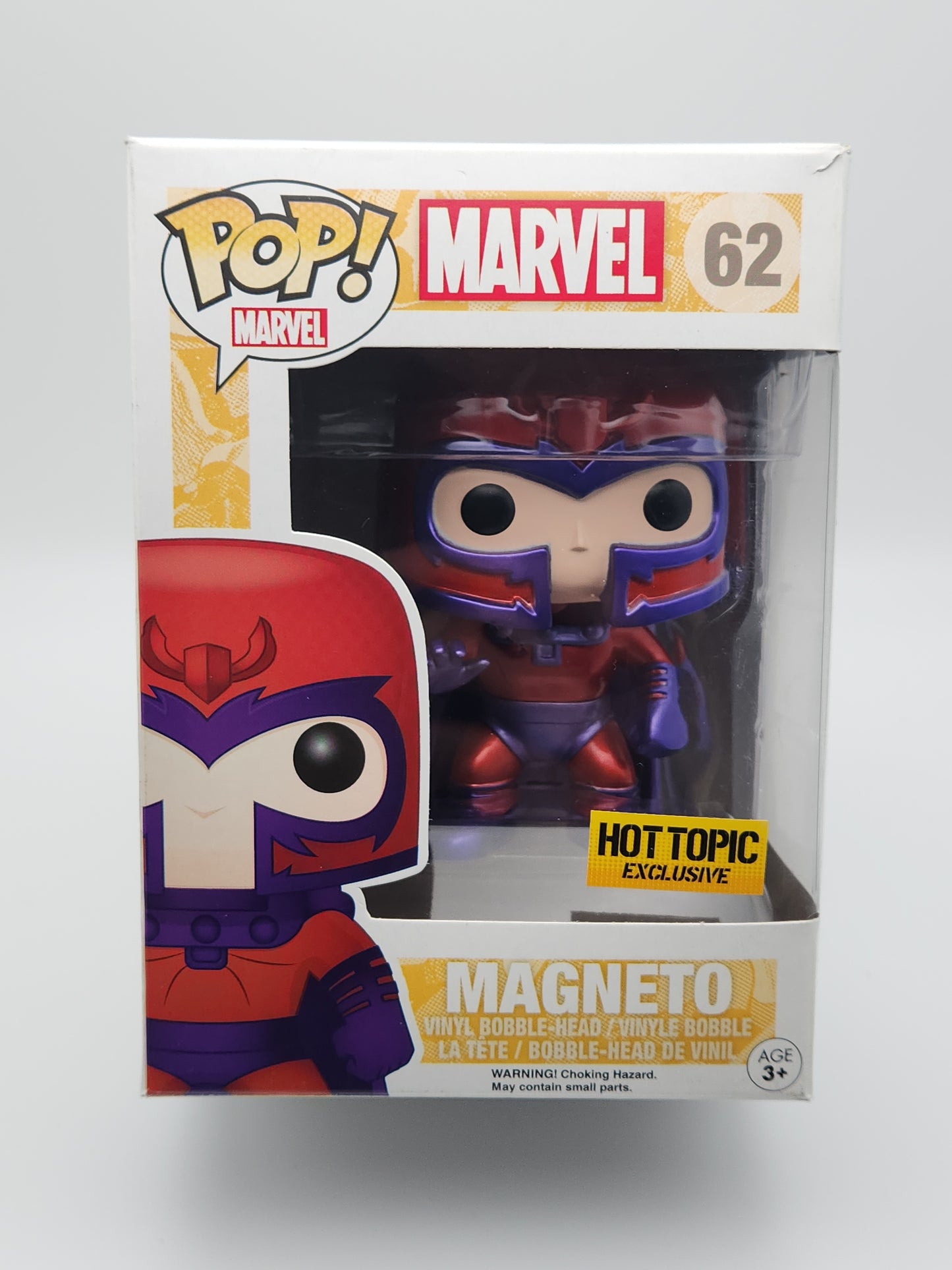 Funko Pop! Marvel- X-Men: Magneto (Metallic)