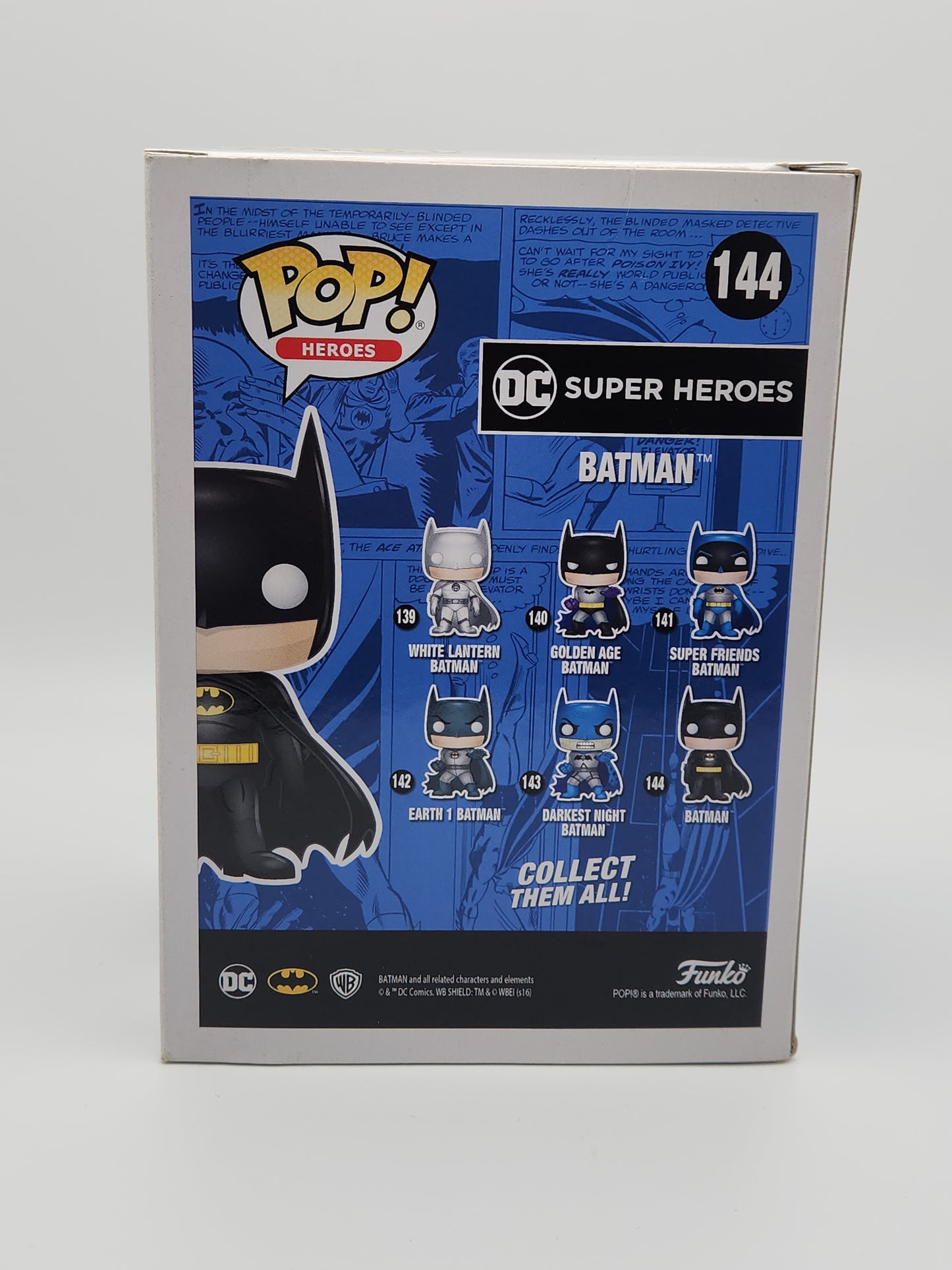 Funko Pop! DC Super Heroes- Batman (Classic Black)