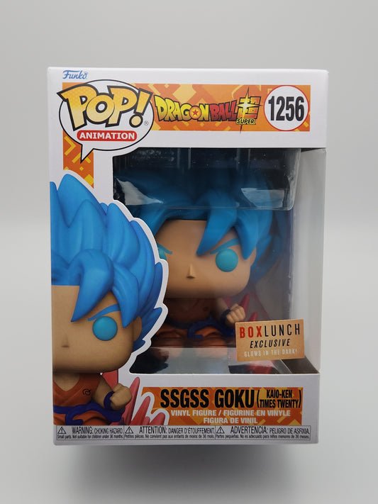 Funko Pop! Animation- Dragon Ball Super: SSGSS Goku (Kaio-Ken Times Twenty)
