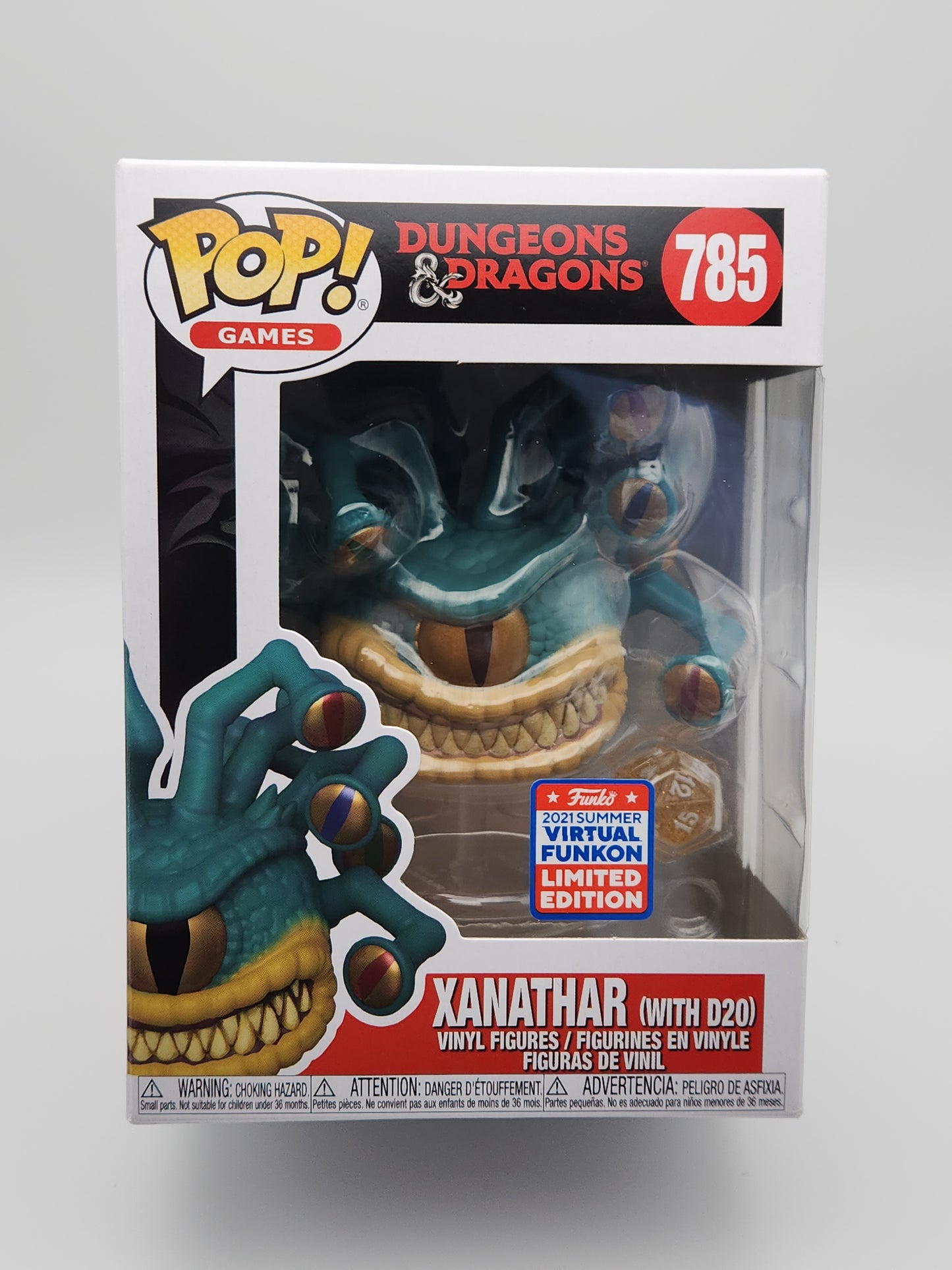 Funko Pop! Games- Dungeons & Dragons- Xanathar (with D20)