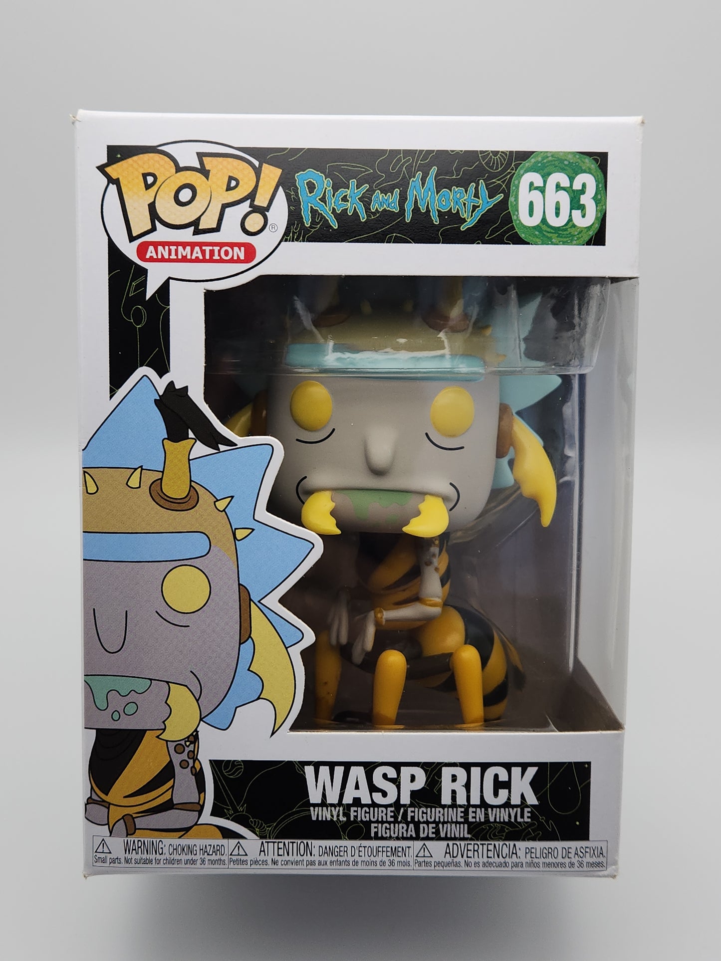 Funko Pop! Animation- Rick & Morty: Wasp Rick