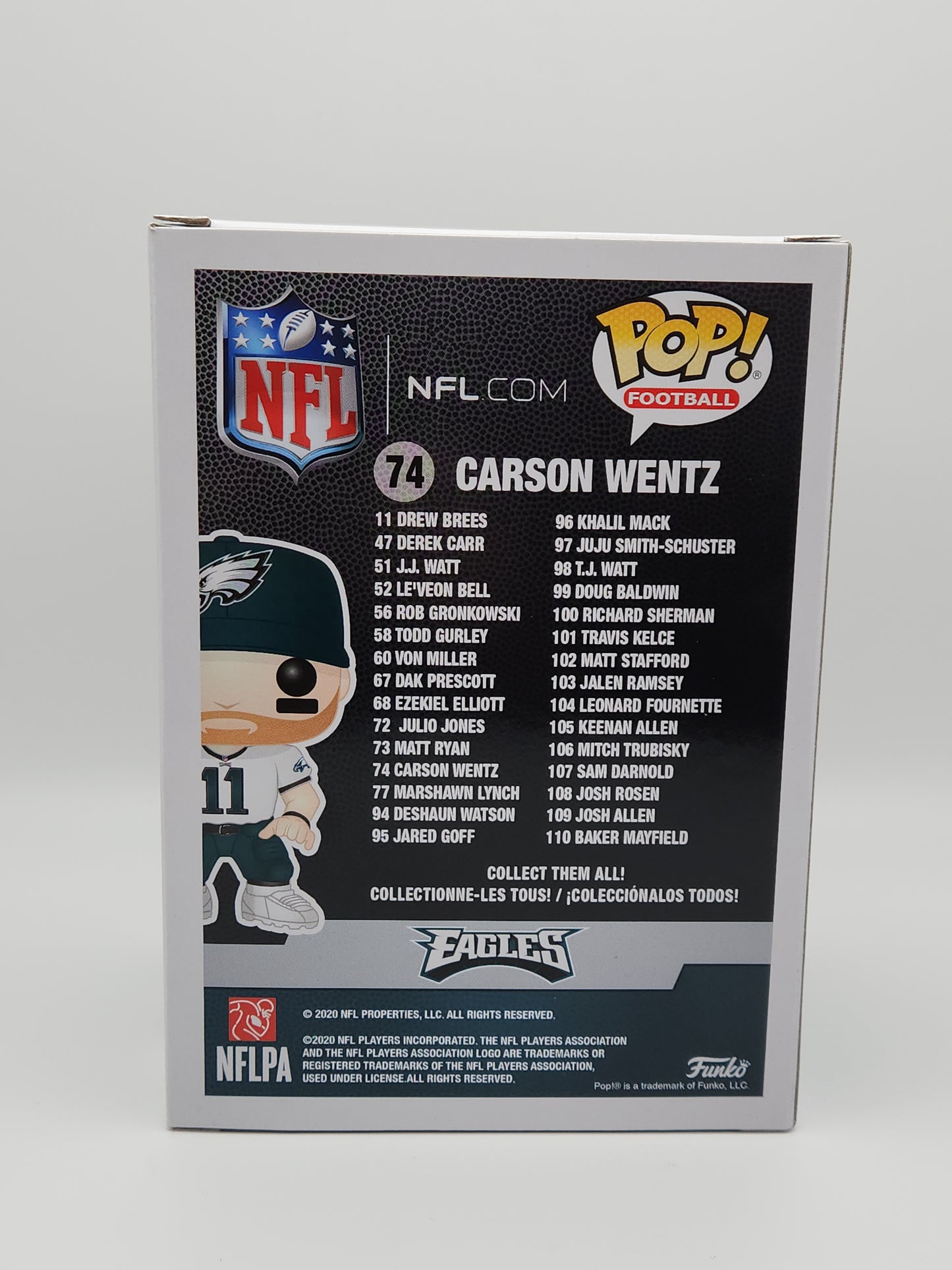 Funko Pop! Football- Philadelphia Eagles: Carson Wentz