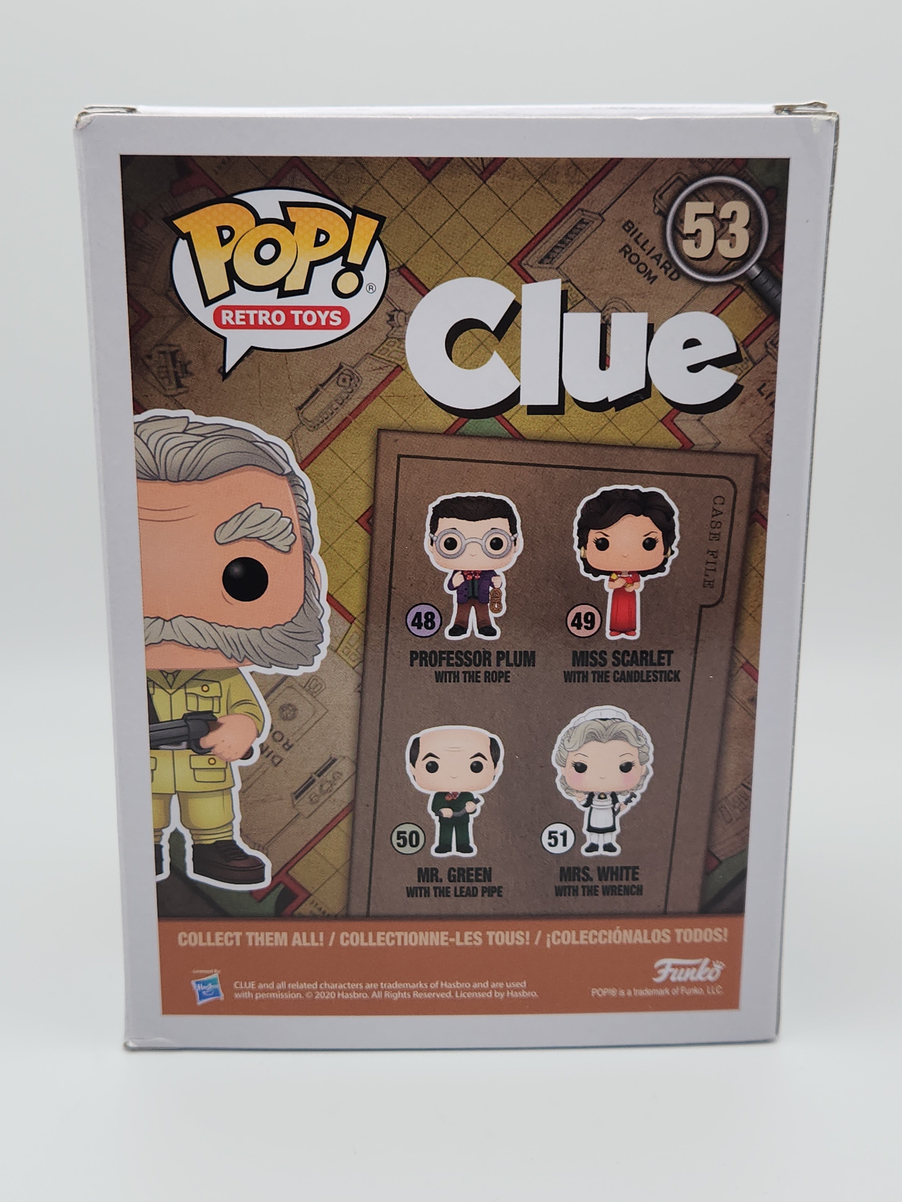 Clue outlet Funko Pop Lot