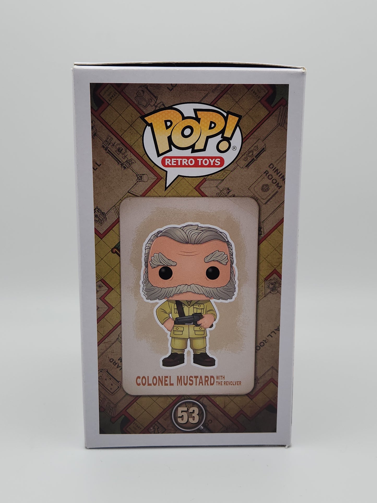 Funko Pop! Retro Toys- Clue: Colonel Mustard