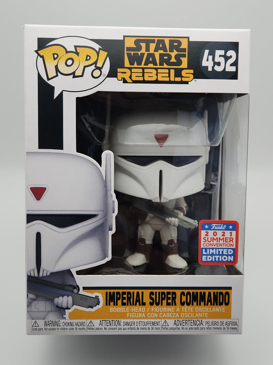 Funko Pop! Television- Star Wars Rebels: Imperial Super Commando