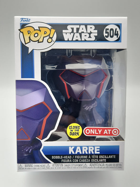 Funko Pop! Television- Star Wars Visions: Karre (Glows in the Dark)