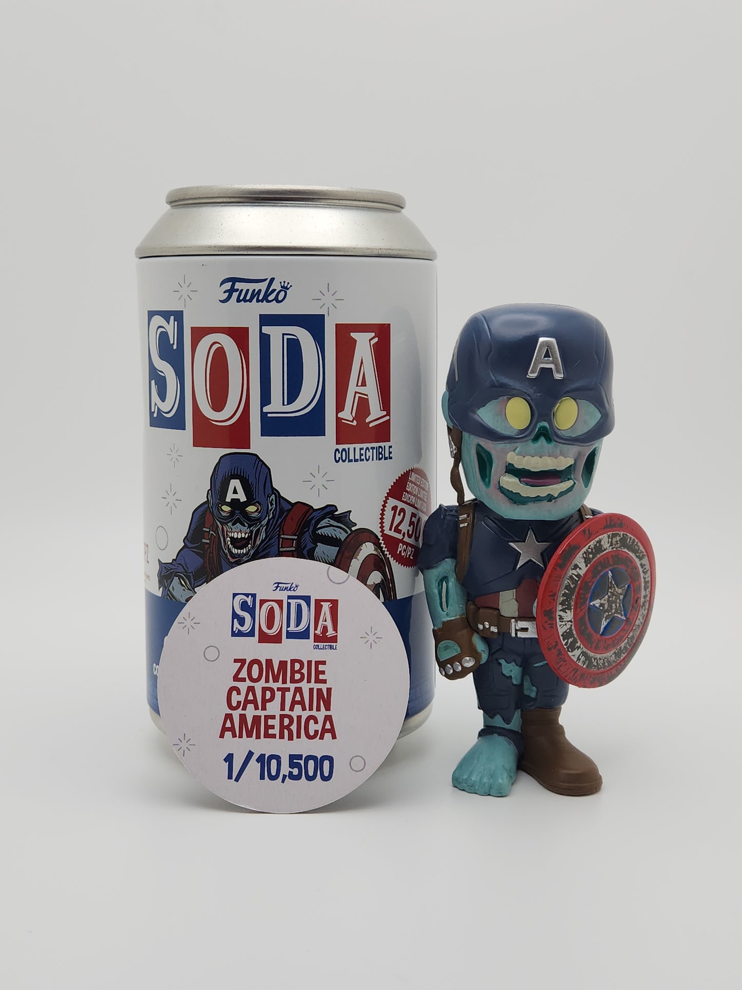 Funko Soda- Zombie Captain America