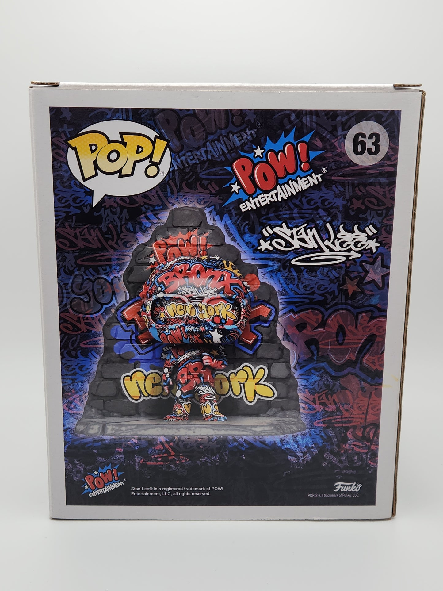 Funko Pop! Marvel- Deluxe Street Art: Stan Lee