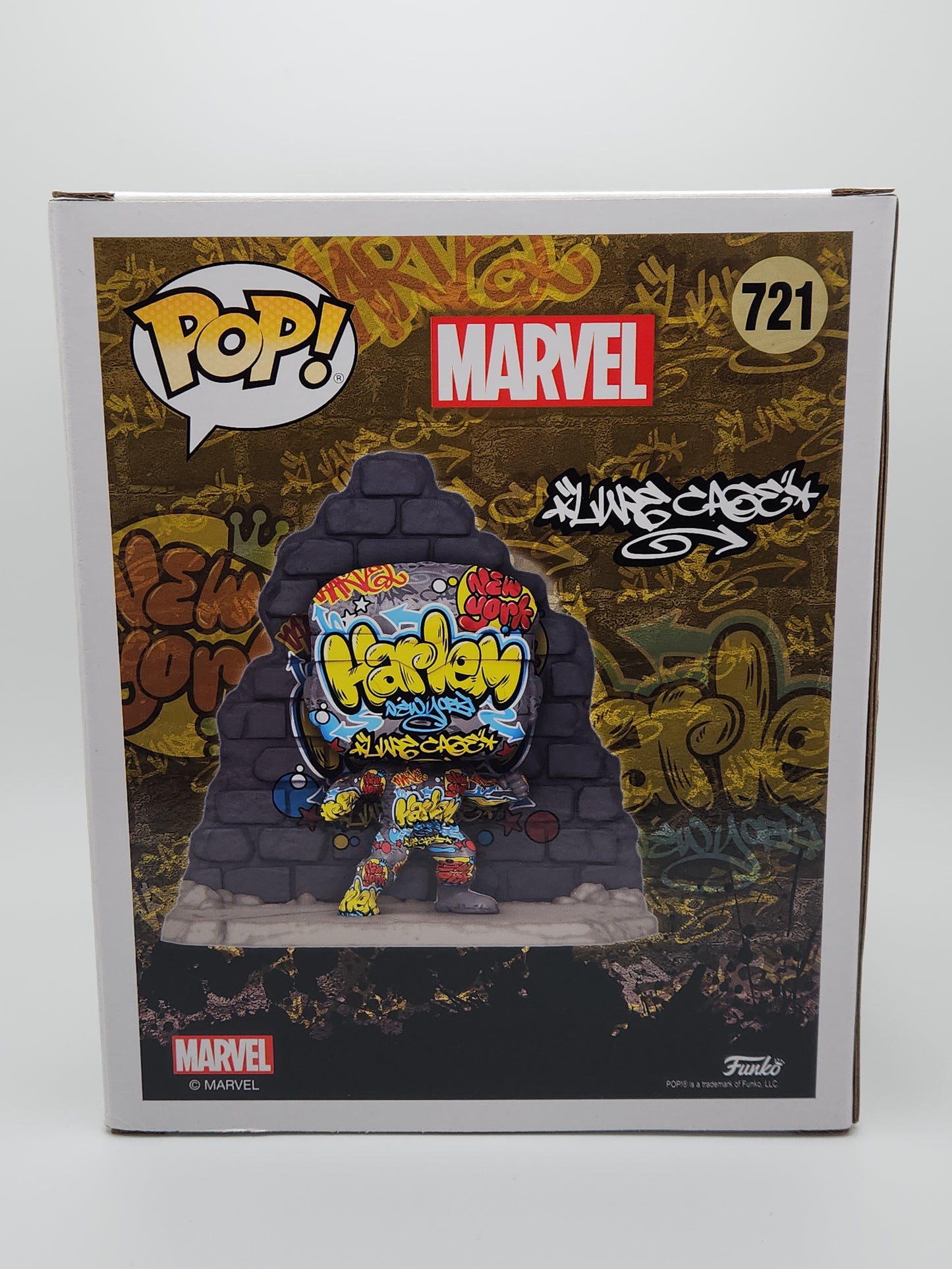 Funko Pop! Marvel- Deluxe Street Art: Luke Cage