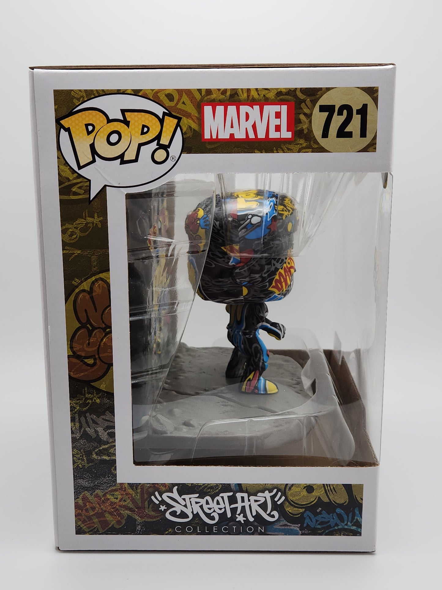 Funko Pop! Marvel- Deluxe Street Art: Luke Cage