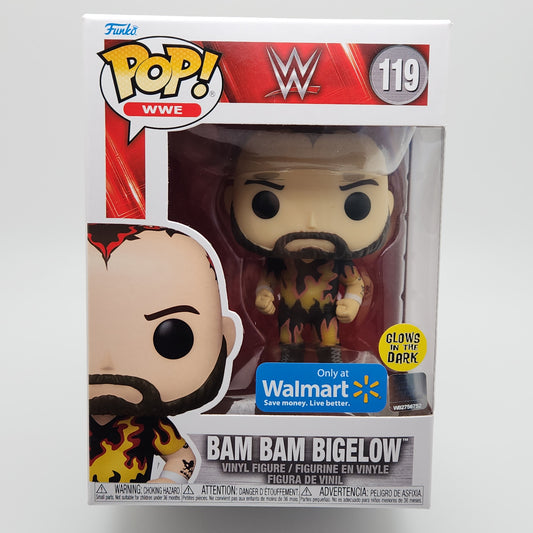 Funko Pop! WWE- Bam Bam Bigelow (GITD)