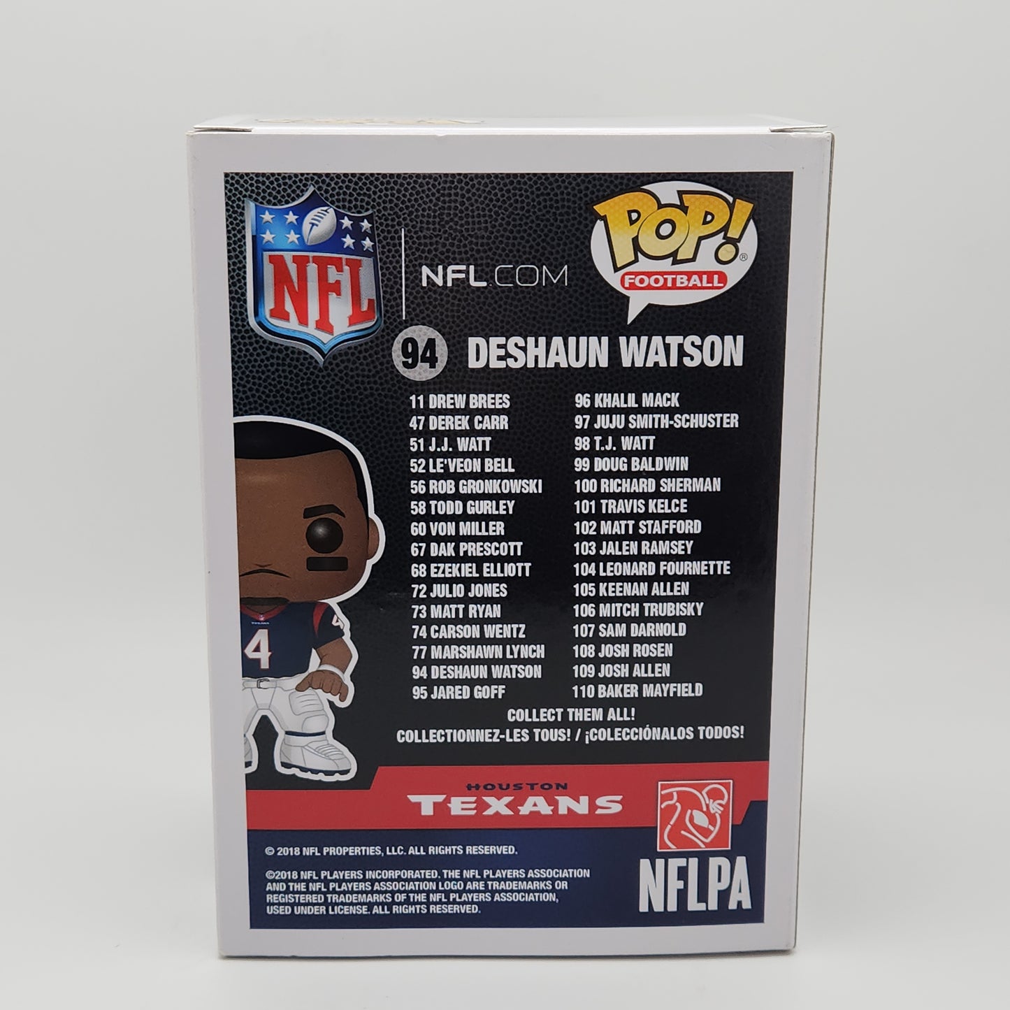 Funko Pop! Football- Houston Texans: Deshaun Watson